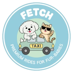 Fetch Pet Taxi Dubai - Premium Pet Transportation Service Logo
